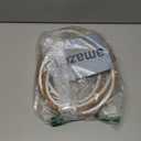 5 Pack Embroidery Hoops Set - 8" Round Embroidery Hoops, 9'' Oval Cross Stitch Hoops, Imitated Wood Grain Rings for Craft, Sewing, Needlework