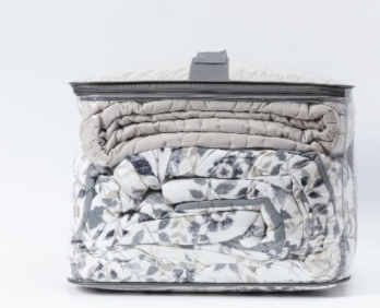 Di Ellen Tracy 4 Pack Ensemble Queen Grey