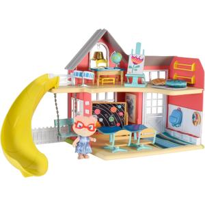 Honey Bee Acres Sunshine Meadow School Complete Set with Miniature Flocked Figure, 21 Pieces , Ages 3+