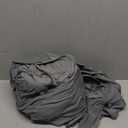 3 Pcs Sofa Slipcover Set for Couch Cushion Durable Washable High Elastic Stretchable Furniture Couch Covers with Skirt for Sofa Loveseat Arm Chair (Gray, Milk Silk) 