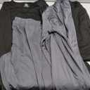 Patelai 2 Pack Men Thermals Top and Bottom Set Undergarments Lined Thermal Underwear Men Base Layer for Fall Winter, XXL