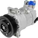 ECCPP AC Compressor with Clutch 2006-2013 for Audi A3 Quattro 2.0L 3.2L 2006-2015 for Volkswagen Passat 3.6L AC Compressor (167646 { PXE16 })
