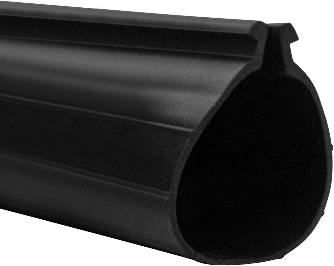 18 ft Garage Door Rubber Bottom Weather Seal Replacement for Clopay Garage Bottom Seal, Easy Installation and Sturdy Materials