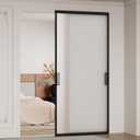 36" Shower Door Bottom Seal Strip for 3/8" (10mm) Glass – Ultra Clear Polycarbonate Shower Door Sweep, Single Pack