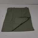  Dark Green Bed Covers 2 Pcs 27x20
