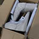 Counter Height Swivel Barstools with Back,26" H Seat Height Upholstered Bar Stools for Kitchen Island, Set of 2, Beige Leather