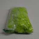 Jutom 50 Ft Christmas Tree Garland Lime Green LED Lighted Faux Fur Ribbon Trim Artificial Furry Stripe Roll Garland for Xmas Holiday Winter Indoor and Outdoor Decoration(Green)