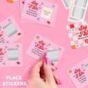 xo, Fetti Bachelorette Scratch Off Card Game Gift - 25 Dares | Bachelorette Party Decorations, Bride to Be Gag Gift, Bridesmaid Favors, Bridal Shower Supplies, Dare Girls Night Out