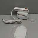 Travel Steamer Iron for Clothes Mini - Portable Ironing Machine Travel Small Size Portable Steamer Travel College Dorm Home Essentials (White)