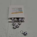 20 Pack Soccer Keychains Soccer Stress Ball Sports Ball Keychain for Party Favors Key Chain for Boys School Carnival Reward Party Bag Gift Fillers
