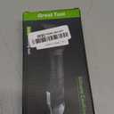 Caulking Tool 5 in 1 Silicone Caulking Grout Removal Sealant Finishing Tool with Grout Scraper, 6 Exchange Silicone Pads, Adhesive Residue Scraper Seam Repair Kit for Kitchen Bathroom (Green)