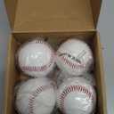 Thorza Weighted Baseballs for Pitching & Throwing Training - Velocity Building Balls for Hitting Practice & Strength Development - Youth to Pro, (6,8,10 and 12 Oz) - Set of 4 (9" Balls)