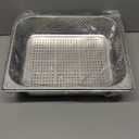 BSTKEY Stainless Steel Hotel Pans Half Size, 4 Inch Deep Steam Table Pan with Perforated Steam Tray and Lid, Warmer Breading Tray Food Pans for Kitchen Restaurant Supplies