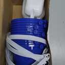 12 Pack 4 Inch Beach Buckets and Shovels for Kids Sand Pails Plastic Sand Buckets Bulk Small Toy Pails at The Beach, Use for Toddlers Little Guys(Blue)