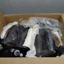 Headlight Assembly Fit For 2000 2001 2002 2003 2004 Toyota Tundra Headlights + Parking Lights Lamps Black Housing Driver and Passenger Side TO2530135 TO2531135