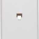Leviton Midsize Telephone Wall Jack, 6P4C, 40539-PMW, White