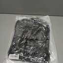 ASPO Men's Packable Puffer Jackets Winter Lightweight Detachable Hood Water-Resistant Down Coats Warm Insulated Hiking Travel (Medium, Black)