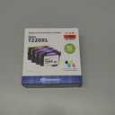 4 Pack New 220XL T220XL Ink for Epson WorkForce Black Color 220 T 220 XL Set