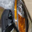 TODO Headlights Assembly Pair For 2007 2008 2009 2010 2011 2012 Hyundai Santa Fe 6 Pin Headlamp Replacement with Bulbs, Passenger and Driver Side
