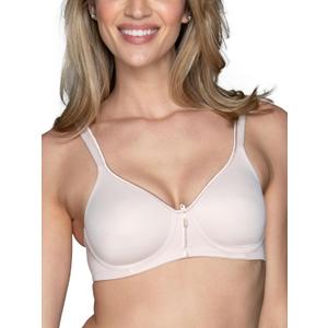 Vanity Fair Women's Bra with 2-Way Convertible Straps, Body Caress Full Coverage, Lightly Lined  (Wirefree - Quartz, 36 DD)