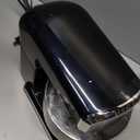 Kitchen in the box Stand Mixer,3.2Qt Small Electric Food Mixer,6 Speeds Portable Lightweight Kitchen Mixer for Daily Use with Egg Whisk,Dough Hook,Flat Beater (Black)