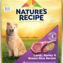Natures Recipe Lamb, Barley & Brown Rice Recipe Dry Dog Food, 34 lb. Bag (34 Pound (Pack of 1)), BBD: DEC 19/2026