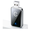 Wireless Carplay Adapter for iPhone, Convert Wired Car Play to Wireless, 2 in 1 Plug and Play Mini CarPlay and Android Auto Adapter for iOS 10 Android 11 and Above, Cars with Built-in Carplay (Silver)