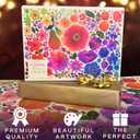 Elena Essex 1000 piece Puzzle for Adults - Flowers in Bloom | Puzzles for Adults 1000 Pieces | Colorful Floral Rainbow Gradient Jigsaw | jigsaws Size 20x28 inches