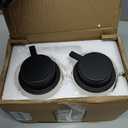 LEETOYI Farmhouse Ceramic Soap and Lotion Dispenser Set with Pump 14oz for Bathroom (White)