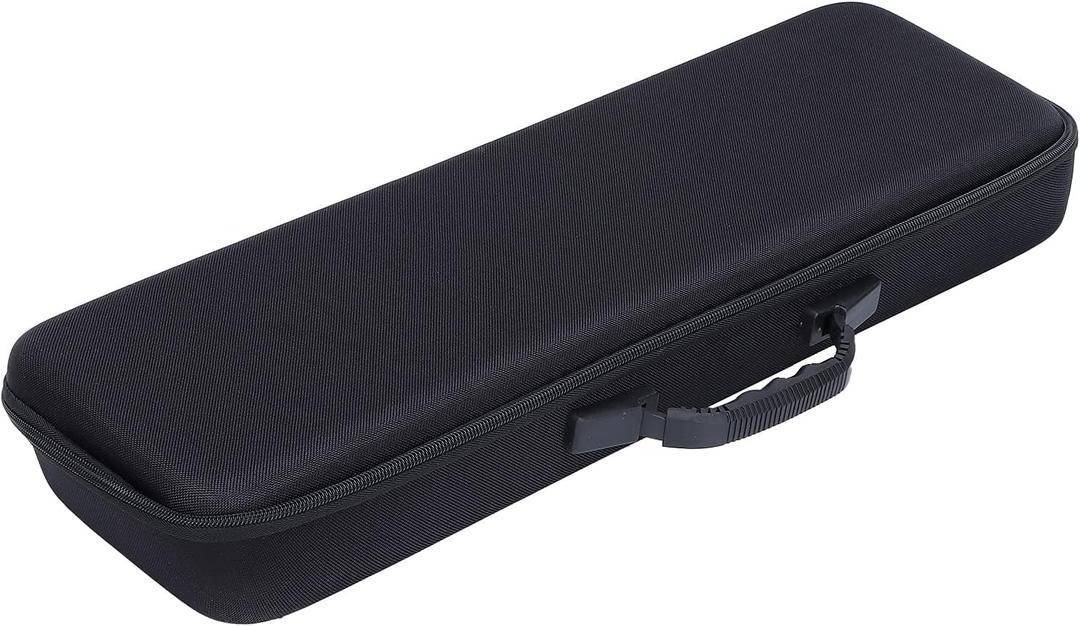 Shockproof EVA Hard Shell Fishing Rod Case, Water Proof Gear Storage Bag Organizer for Fishing Pole and Reel Tackle, Large