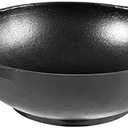 Lodge Pre-Seasoned Cast Iron Mini WOK - Dual Assist Handle - Use in the Oven, on the Stove, or on the Grill - 6.25 Inch