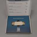 Homedics WakeBand Silent Vibrating Alarm Wristband, Ultra-Light Comfortable Design, 9 Vibration Patterns & 9 Intensities, Up to 6-Day Battery, iOS/Android App, Cream