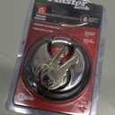 Master Lock Padlock, Stainless Steel Discus Lock, 2-3/4 in. Wide, 40DPF, Silver (1 Pack)
