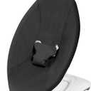 Baby Swing Cover - Compatible with 4moms MamaRoo 4 Old Model Before 2022 - Soft & Breathable Fabric, Machine Washable, Perfect for Baby & Newborn (Cover Only) Black