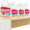CALPICO Lychee – Smooth, Creamy & Refreshing Non-Carbonated Beverage, Sweet and Tangy, Japanese Lactic Acid Drink, 16.9 Fl oz (Pack of 6), BBD SEP 15/2026