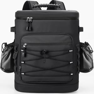 Large 52cans Cooler Backpack, Insulated, Waterproof, Leak Proof, 30L Large Capacity