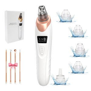 2025 Blackhead Remover Pore Vacuum,Facial Pore Cleaner-5 Suction Power,5 Probes,USB Rechargeable Blackhead Vacuum Kit Electric Acne Extractor Tool for Adult