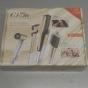 Shark Glam Ceramic & Powerful Air Styling & Drying System, with Silki Straightener & Shark Glossi Air Glosser, for Drying, Curling, Straightening & Glossing with Diffuser, HD6052S (Curly & Coily Hair)