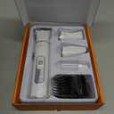 oneisall Quiet Cat Clippers for Matted Hair, 3 in 1 Cat Grooming Kit with LCD Display, Cat Hair Trimmer for Paw Trimmer, 3 Speed, Cordless, IPX7 Waterproof Pet Clippers for Butt, Paw, Back, Ear, Face