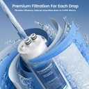 H2O Stage 3 Membrane Replacement Filter, Compatible with Pure Blue H2O Stage 3 Membrane PB-TLRO3MC50T, 4 Stage PBTLRO4H50T Reverse Osmosis Water Filtration System 1 Pack