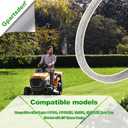 791988 Lawn Mower Deck Belt (5/8" X 141") Fits for Hustler 52" Deck Raptor Zero Turn Mower 117164 EX 124379