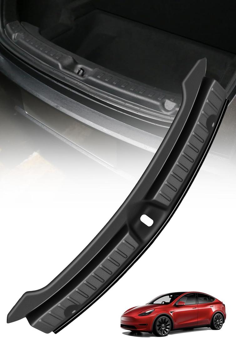 Bumper Guard for Tesla Model Y Juniper, TPE Trunk Sill Protector, All-Around Anti-Scratch, Waterproof, Easy Install, Compatible with Tesla Juniper 2025 2026 Refresh Accessories