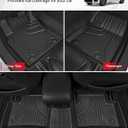 Floor Mats & Cargo Liner & Backrest Mat Fit for 2018-2024 BMW X3 (G01) 30i M40i X3M, Not for Raised Cargo Floor (with Spare Tire), Not for X3 30e - All Weather Floor Liners for X3 Accessories