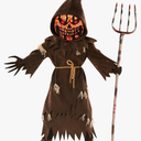 Morph Pumpkin Costume Kids, Brown Pumpkin Grim Reaper Costume Kid, Scary Halloween Costumes For Kids, Halloween Costumes Boy M