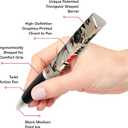 4 x ANINKABOVE I Love My Dog 3-Sided Ballpoint Pen - Cute Pug Gift for Dog Moms & Dads, Unique Fun Writing Instrument for Office or School Supplies