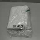 Dreaming Casa Solid Sheer Curtains Draperies White Rod Pocket 2 Panels 72" W x 96" L