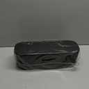 Cable Management Box - Large Cord Organizer Box to Hide Power Strip & Under Desk, TV Computer Wires Cable Organizer Box with Baby Proofs, Desk Cord Organizer for Home/Office - Black