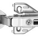 Kimdot Soft Close Cabinet Hinges for Face Frame Cabinet Full Overlay Cabinet Door Hinges 105 Degree Adjustable Concealed Kitchen Cabinet Hinges Brushed Satin Nickel with Mounting Screws 2PCS