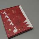 Vintage Classic Skull Cap Beanie Hat Cuffed Winter Hat Knit Comes with Warm Gloves Gifts for Men Women Fans (Medium-Large)