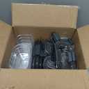 Rubbermaid Brilliance Plastic Food Storage Container Set Clear: Microwave, Dishwasher & Freezer Safe